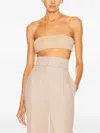 Laquan Smith Bandeau Top In Neutral