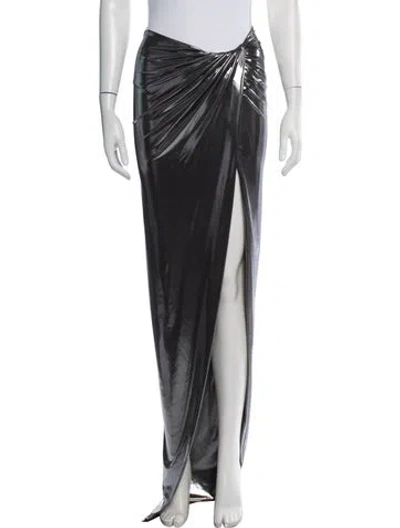Pre-owned Laquan Smith Long Skirt W/ Tags In Black