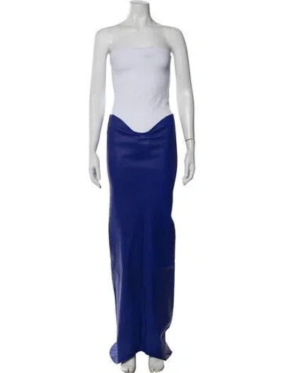 Pre-owned Laquan Smith Long Skirt W/ Tags In Multicolor