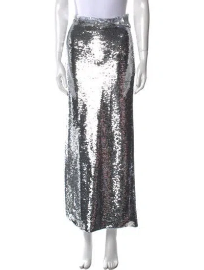 Pre-owned Laquan Smith Midi Length Skirt In Multi