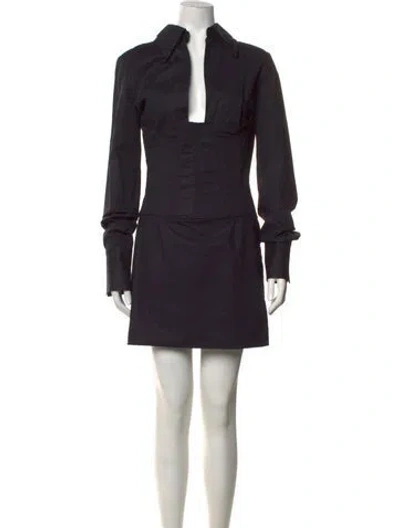 Pre-owned Laquan Smith Mini Dress W/ Tags In Multicolor