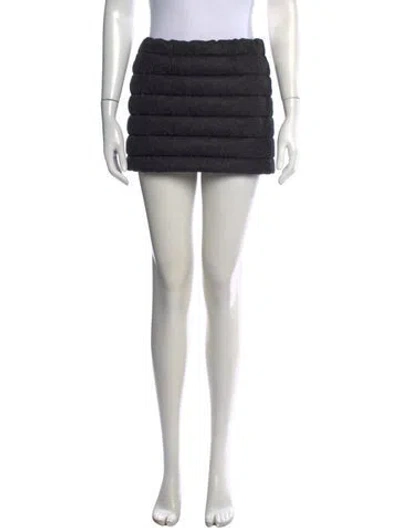 Pre-owned Laquan Smith Mini Skirt In Black