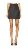 Laquan Smith Mini Skirt In Charcoal