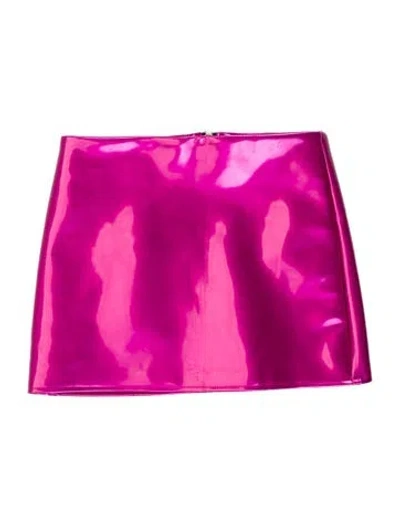 Pre-owned Laquan Smith Mini Skirt In Pink