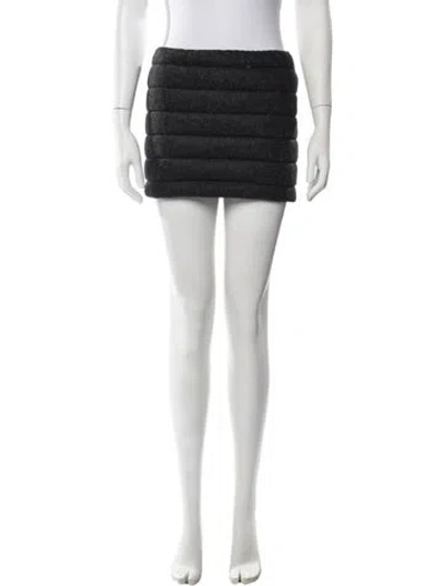 Pre-owned Laquan Smith Mini Skirt W/ Tags In Black