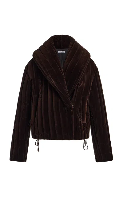 Laquan Smith Moda Operandi In Brown