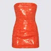 Laquan Smith Strapless Embellished Lace Mini Dress With Boning Detail