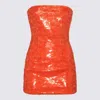 Laquan Smith Strapless Embellished Lace Mini Dress With Boning Detail