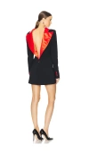 LAQUAN SMITH REVERSE BLAZER DRESS