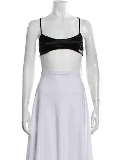 Pre-owned Laquan Smith Scoop Neck Sleeveless Sports Bra W/ Tags In Multicolor