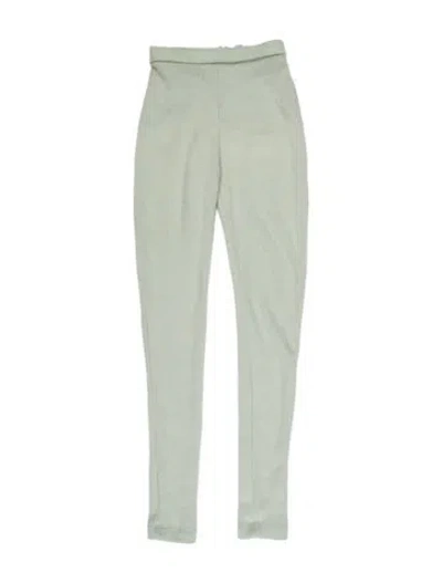 Pre-owned Laquan Smith Skinny Leg Pants In Blue