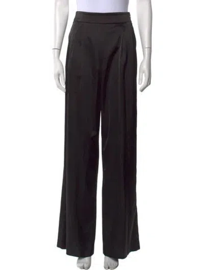 Pre-owned Laquan Smith Striped Wide Leg Pants W/ Tags In Multicolor