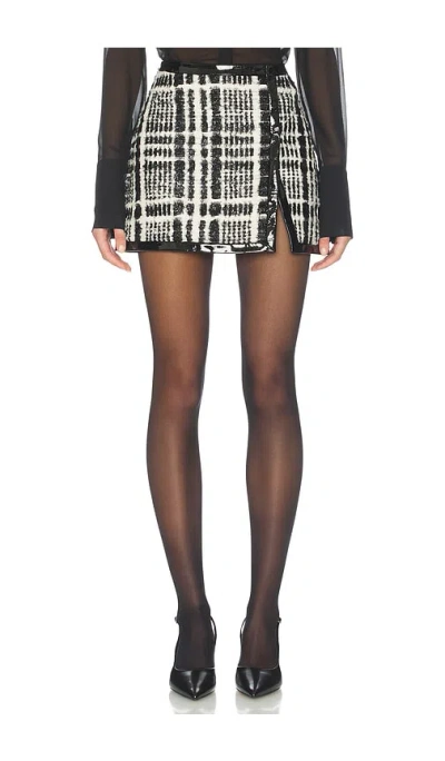 Laquan Smith Tailored Skirt In Multi