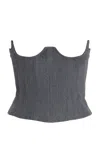 Laquan Smith Waist Cincher In Grey