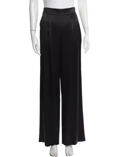 Pre-owned Laquan Smith Wide Leg Pants In Multicolor