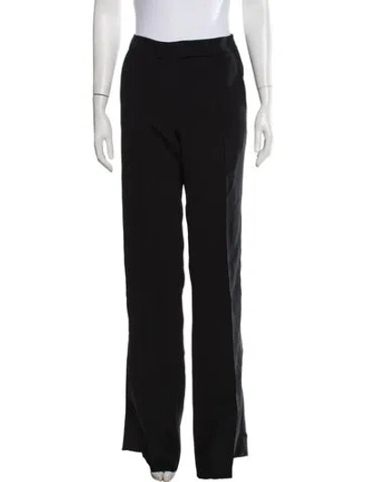 Pre-owned Laquan Smith Wide Leg Pants W/ Tags In Black