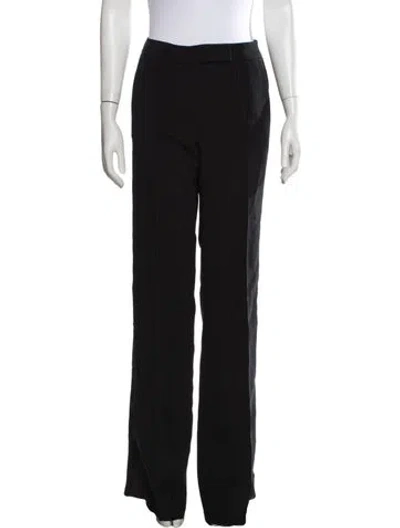 Pre-owned Laquan Smith Wide Leg Pants W/ Tags In Black