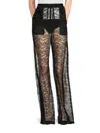 Laquan Smith Moto Pants In Black