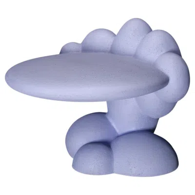 Pre-owned Lara Bohinc Friends Stool By , Lavender Coloured Cork, Outdoor Garden In Purple