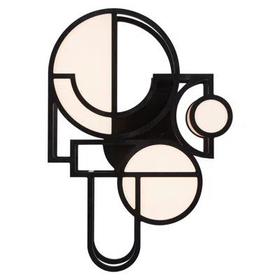 Pre-owned Lara Bohinc Moonrise Sconce Large, Black By