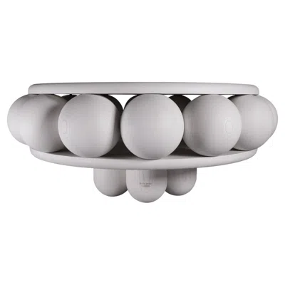 Pre-owned Lara Bohinc Sculptural Macaroon Coffee Table By  In White Stained Wood
