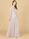 Lara Dresses 29154 Long Formal Mother Of The Bride A Line Dress In Pink