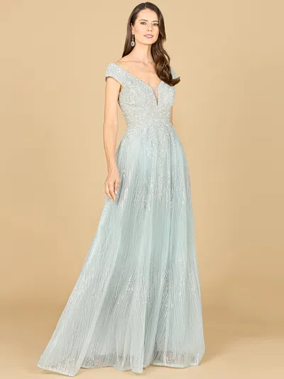 Lara Dresses 29160 Long Formal Mother Of The Bride A Line Dress In Green