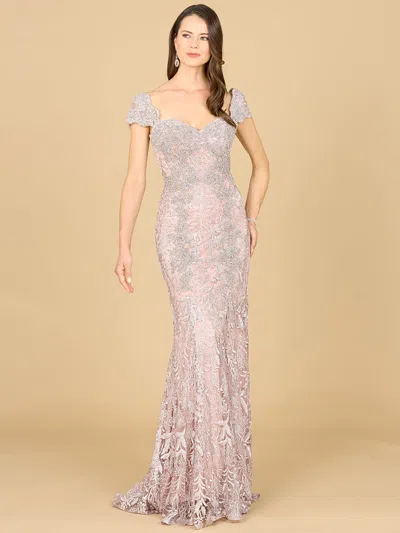 Lara Dresses 29295 Mermaid Long Mother Of The Bride Formal Dress In Neutral