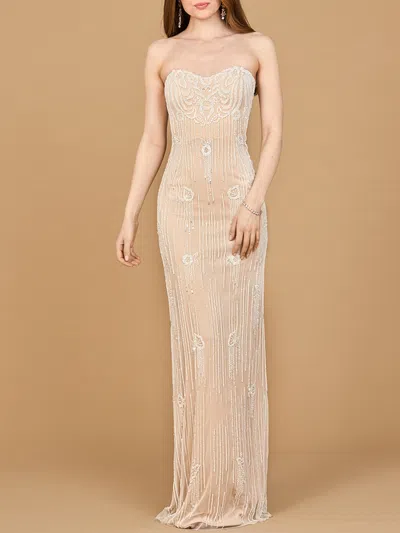 Lara Dresses 51212 Long Formal Beaded Prom Dress