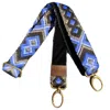 Lara Moti Women's Black And Blue Maya Bag Strap In Blue