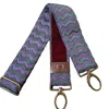 Lara Moti Women's Green / Purple Purple And Green Shoulder Strap In Multi