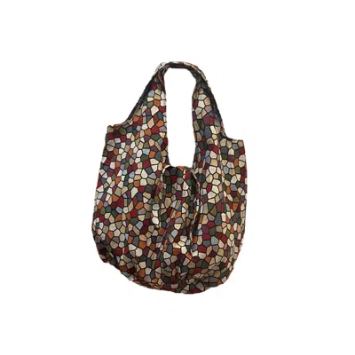 Lara Moti Women's Jacquard Gobelin Mosaic Bag