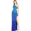 Lara New York Anabelle Sequin Prom Dress In Sapphire
