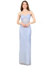Lara New York Beaded Corset Dress With Slit