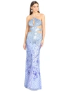 Lara New York Bel & Genesis Prom Dress In Periwinkle