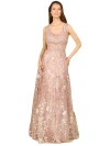 Lara New York Ombre Lace Ballgown In Blush