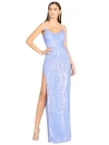 Lara New York Tiffany Sequin Dress In Blueiris