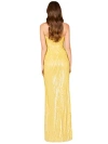 Lara New York Tiffany Sequin Dress In Yellow