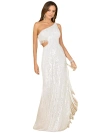 Lara New York V-neck Beaded Bridal Gown In Ivory