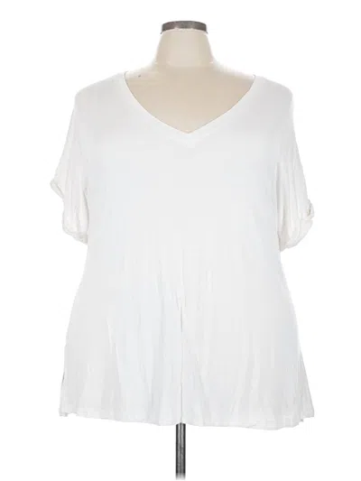 Pre-owned Larace Short Sleeve T-shirt In White