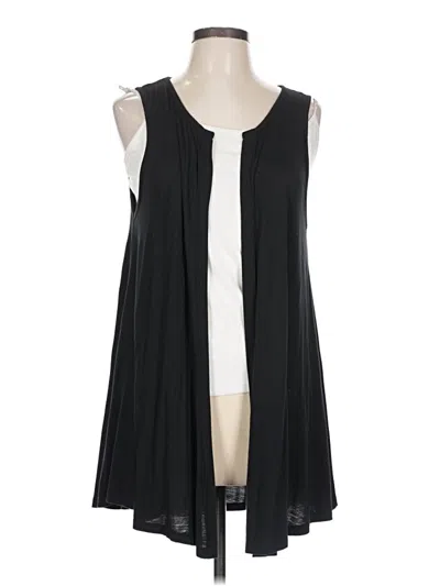 Pre-owned Larace Sleeveless Blouse In Black