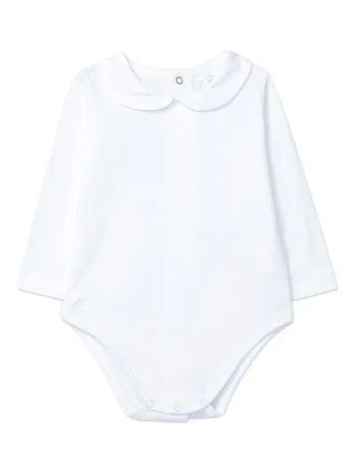 Laranjinha Babies' Collared Body In White