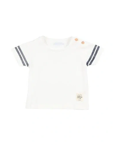 Laranjinha Babies'  Newborn Boy T-shirt White Size 3 Cotton