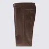 Lardini Brown Cotton Suit In Brown