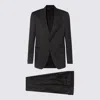 Lardini Notched Lapels Two-piece Suit In Black