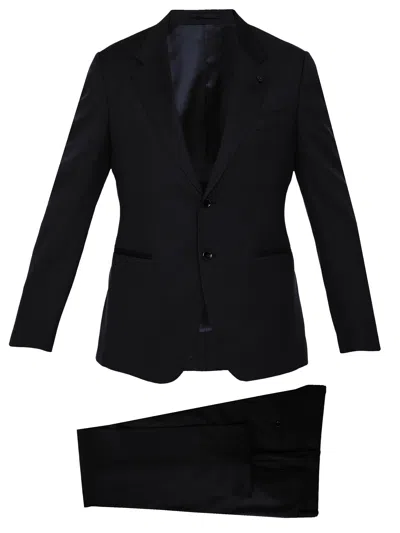 Lardini Two-piece Suit In Black