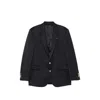 Lardini Peak-lapels Button-up Jacket In Blue