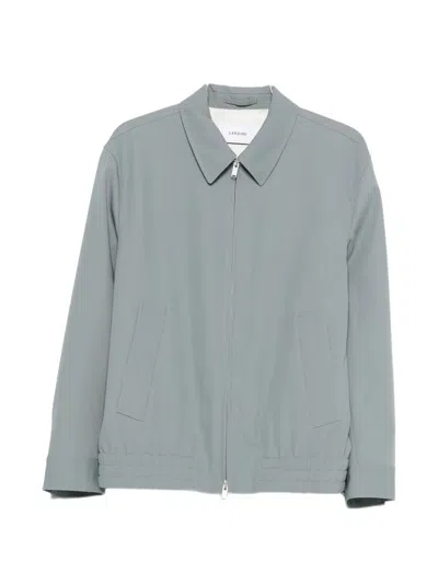 Lardini Aiden Zip-up Jacket In Gray