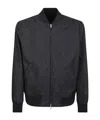 Lardini Black Teddy Jacket In Black