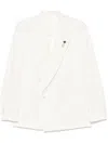 Lardini Wool Blazer In Nude